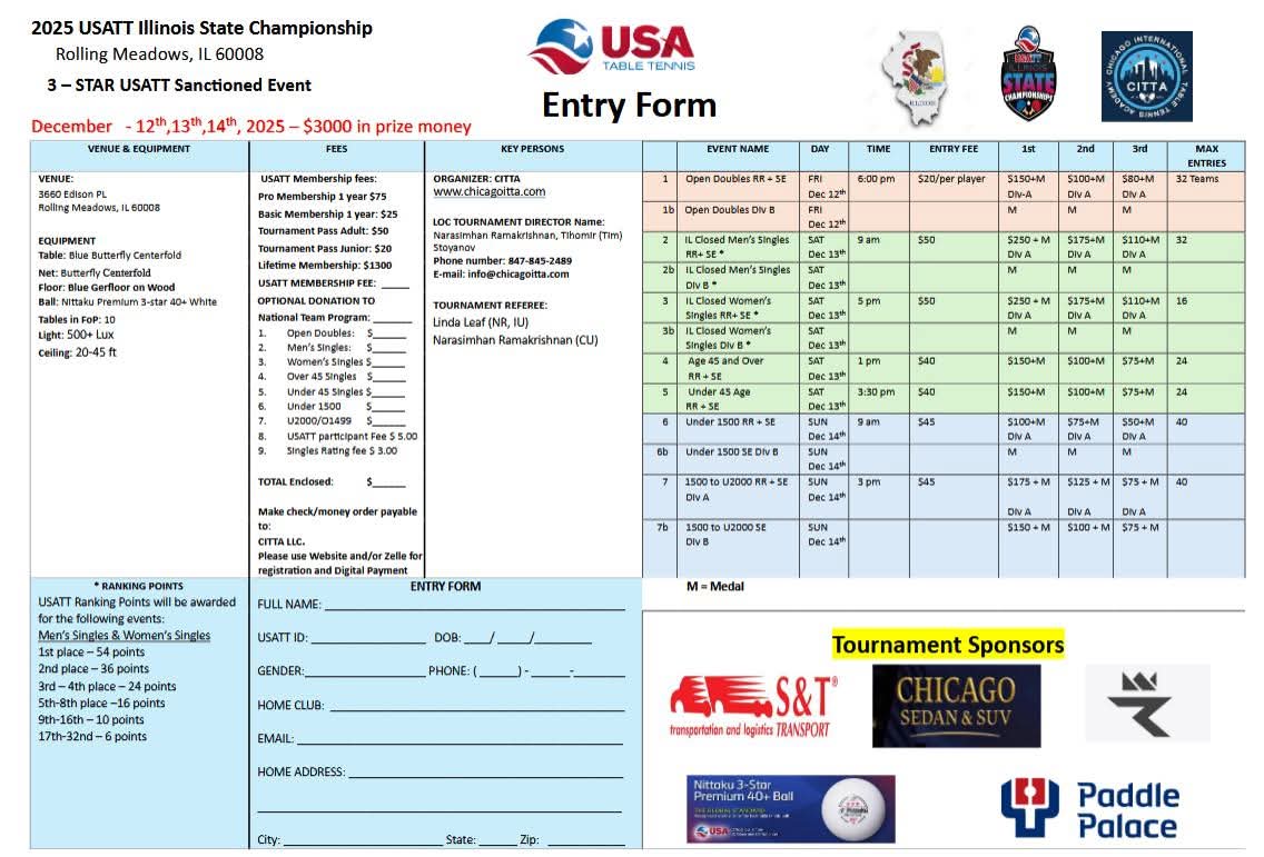 fall season open league